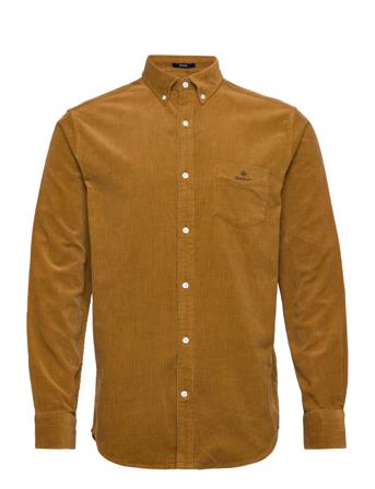 D1. Reg Corduroy Shirt Bd Brown GANT