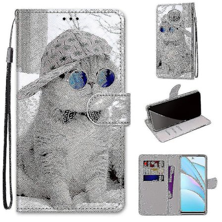 Kotelo Xiaomi Mi 10t Lite 5g:lle, luova kuvio Tui, magneettinen korttikotelo Wa