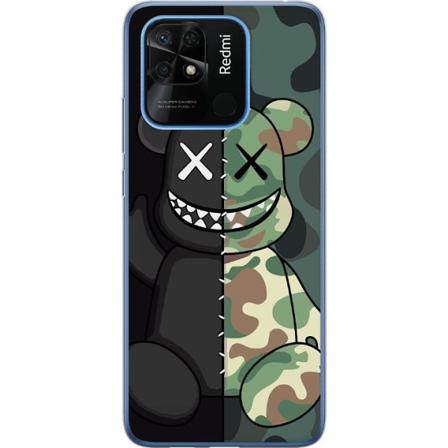 Xiaomi Redmi 10c Genomskinligt Skal Army