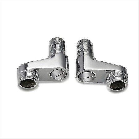 2-pack Badkarsblandare Adapter, Justerbar Svängarm, 25mm, 20mm, Duschblandare, Badrumsblandare, Massiv Mässingsblandare, Starlight