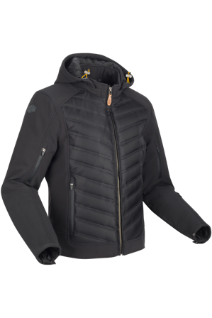 Blouson Moto Segura Natcho 2 Noir/Jaune M