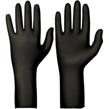 NITRILHANSKER ESD SVART