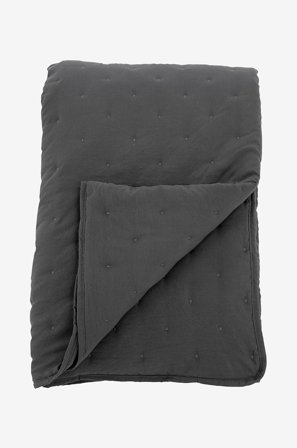 Venture Home - Sengetæppe Sally - Grå - Sengetæpper - 80X180 - Fra Homeroom