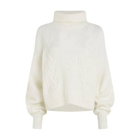 Penn&Ink N.y, Penn & Ink Pullover Wit, Dames, Maat:S