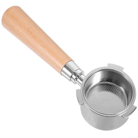 Pohjaton Portafilter puukahvalla, Espresso Pohjaton Portafilter Suodattimen Vaihto