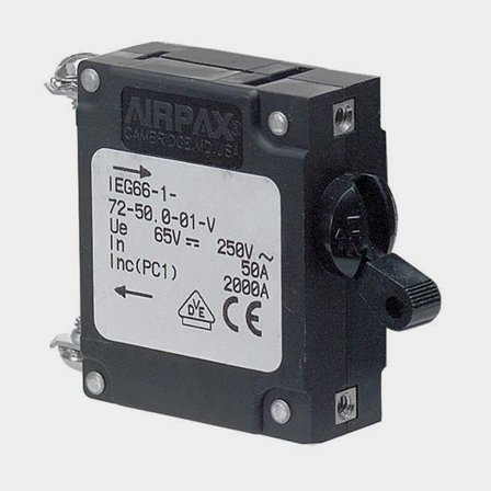 Automaattiliitin BEP Marine Circuit Breaker Small Single Pole, 30 A, 65 V DC