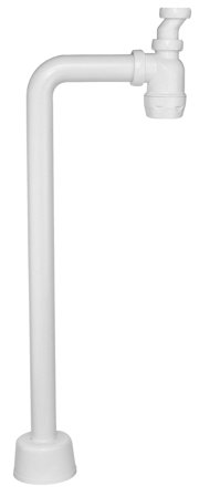 Faluplast 8073611 Vesilukko 40 mm, kulma Valkoinen, Sisätilaviemäri