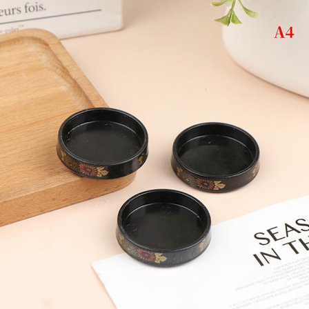 3 Stk Miniature Dukkehus Middagstallerkener Mini Sushi tallerken Fad