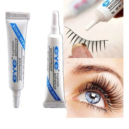 2-pack Lim till lösögonfransar - Genomskinligt