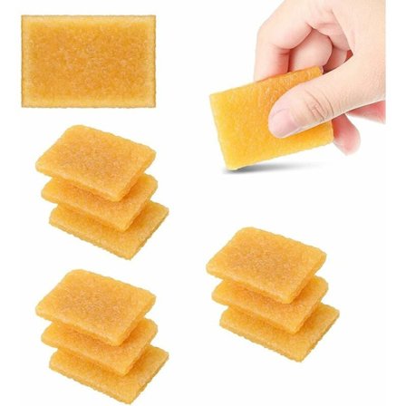 10 stk. limrenser til slibebånd, sandpapirrensning, lædersko/skateboard