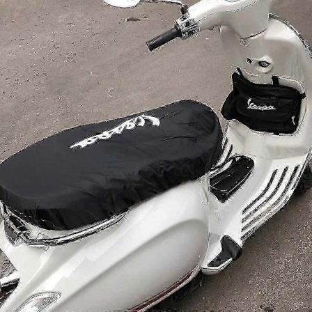 1kpl Moottoripyörän vedenpitävä istuinsuoja Joustava lisävarustekotelo Vespa Gts300 150:lle Pölytiivis sadetiivis suojus