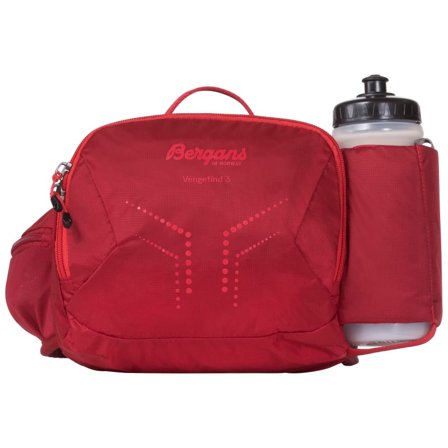 Bergans Vengetind Hip Pack 3 W/Bottle bum bags Red 3