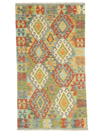 Tejida A Mano Kilim Afghan Old Style Alfombra 84X149 De Lana Pequeño