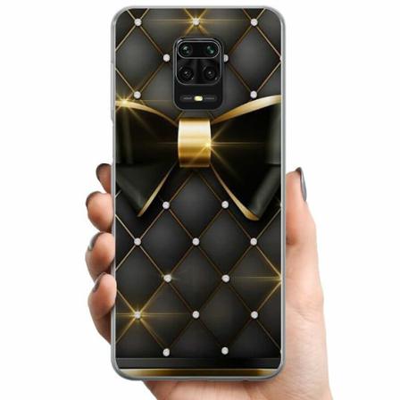 Xiaomi Redmi Note 9 Pro Tpu Mobilskal Gyllene Rosett