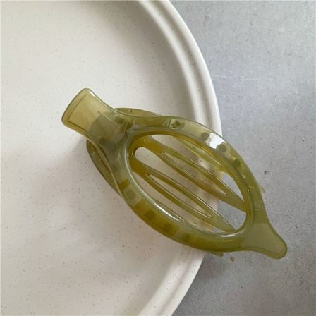 Stora akrylklämmor Hårnål Duck Billed Hårklämmor GRÖN