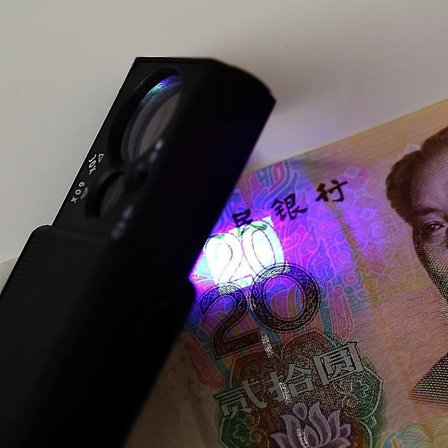 30x 60x Taskumikroskooppi LED UV-valolla