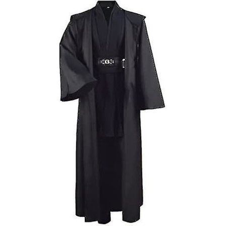 Voksen Tunika Kostume Til Jedi Outfit Skywalker Halloween Cosplay Kostume Hætte Kappe Fuld Sæt Uniform Tre Versioner -a