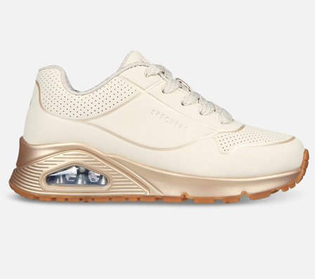 Skechers, Uno Gen1 - Cool Heels, 27,5, Natur, Pige