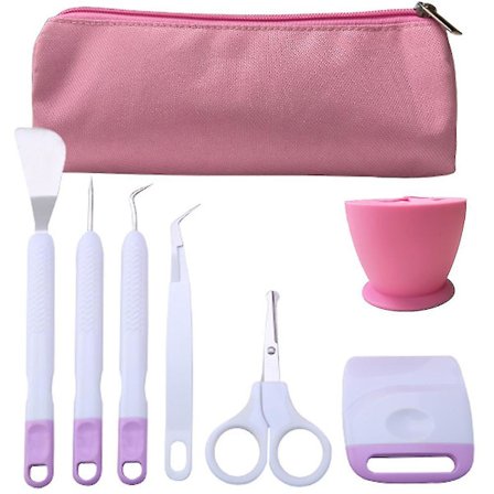 Vinyl-lukingssett, presisjonsverktøysett for vinyl, 6-delt lukingssett, for Cricut/Silhouette/Siser/Oracal 631 651 751 Vinyl