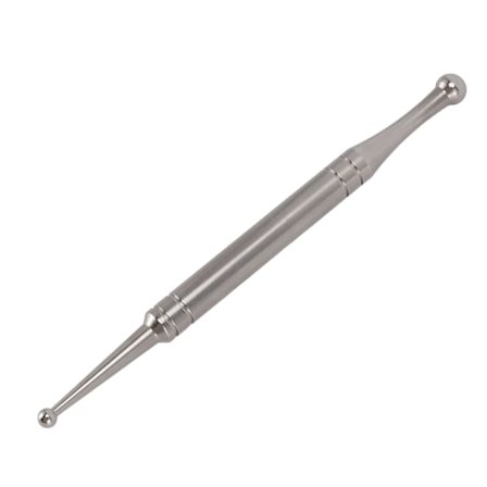 Fot Akupressur Massage Penna Rostfritt Stål Manuell Reflexologi Akupressur Penna för Ansikte Hand Kropp