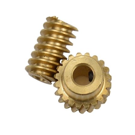 1:10 reduktionsforhold gear guld motor output messing snekkehjul med snekkeaksel