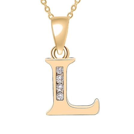 Mode Kvinna Present 26 Engelska Bokstäver Namn Kedja Hänge Halsband Smycken