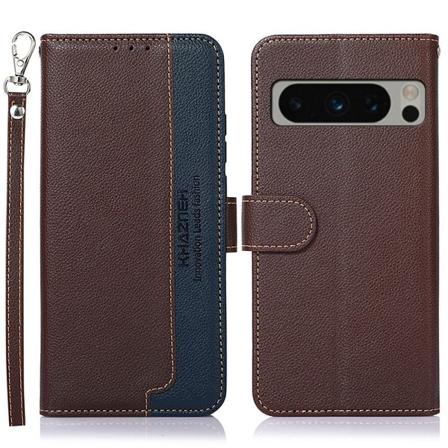 KHAZNEH puhelimen kansi Google Pixel 8 Pro Brown