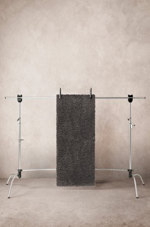 Jotex - Luggteppe Polyester/Jute/Polypropylen/Jute/Polyester/Polypropylen Mørk brun ROMAN - Kjøp Lugg- & ryetepper hos Jotex