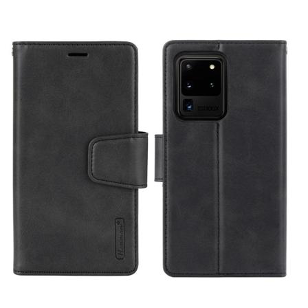 Samsung Galaxy S20 Ultra - Hanman Wallet Cover Svart