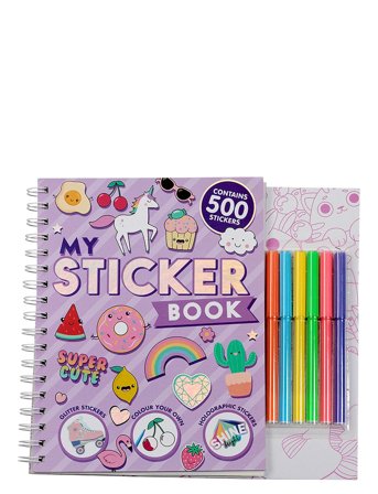 Joker Activity Sticker Book - Multi/patterned - ONE SIZE