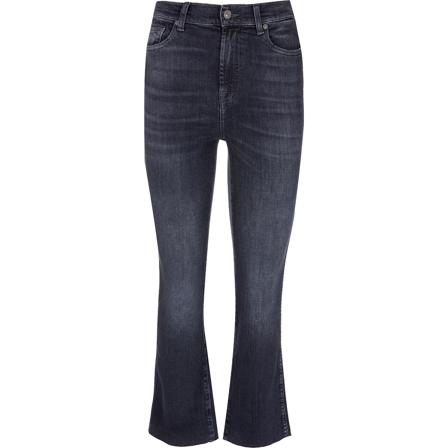 7 For All Mankind, Jeans Zwart, Dames, Maat:W28