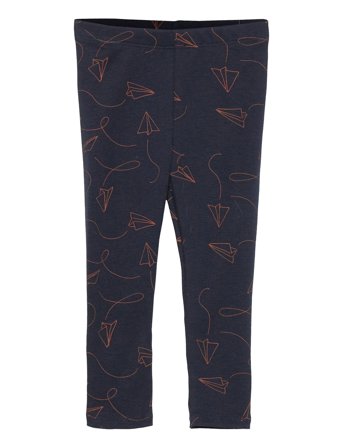 Soft Gallery Sgbaby Paula Paper Plane Leggings - Black - 68