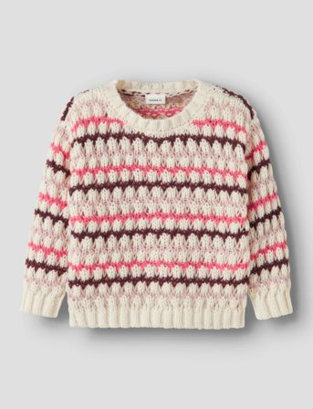 name it Nmflene Ls Knit - Red - 92