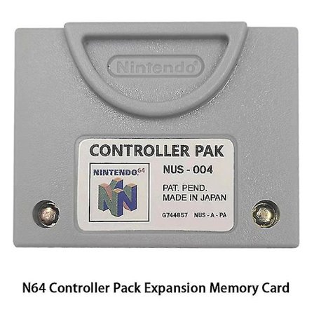 1 st minneskort 64 Controller N64 Controller Pack Expansion Memory Card