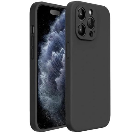 iPhone 11 Pro Matt Svart Skal - Med Kameraskydd
