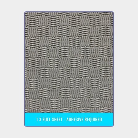 Alfombra antideslizante / antideslizante barco Treadmaster Comfort Grip Smooth Pattern Light Grey, 1200 x 900 x 2 mm