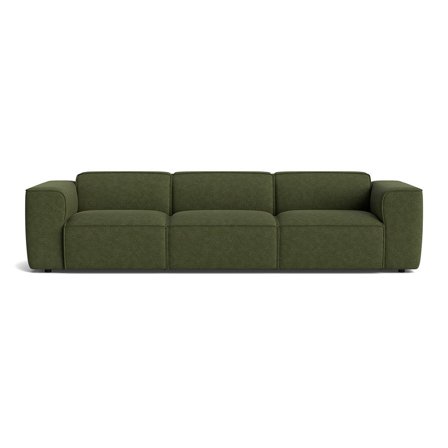 Aura XL 3 personers sofa - Aragon Grøn - 303x100x73 - Sofa, 3 personers sofa