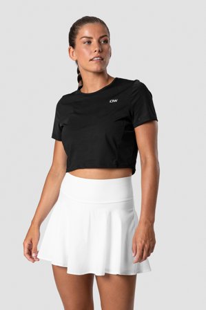 ICANIWILL - Training Cropped T-shirt Black - Naiset - Treenivaatteet ICIW:ltä
