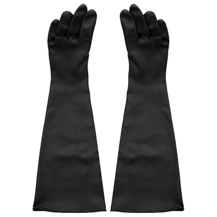 Sandblåsehansker for sandblåsekabinett, 60 x 20 cm