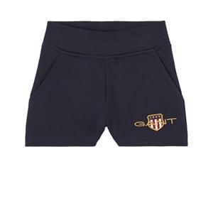 Kids - GANT Navy Archive Shield Shorts - Shorts - 92 cm - Navy