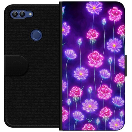 Yhteensopiva Lompakkokotelo Huawei P smart Bloom Reverie Electric Petals