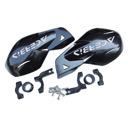 Motorcykel Handskydd Hand Guard Protector SVART