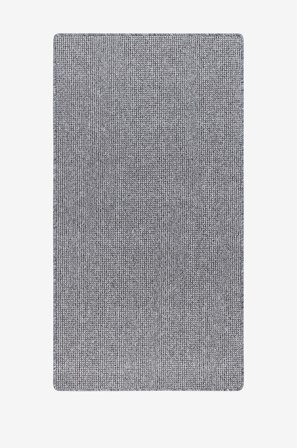 KM Home - Maskinvävd matta Titan - Grå - Lugg & ryamattor - 80X500 - Från Homeroom