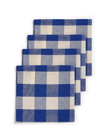 Midnatt | Napkins 4-Pack La Mer | 40X40CM