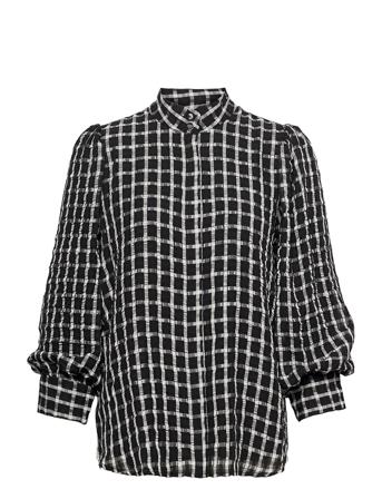 Privet Lica Shirt Black Bruuns Bazaar