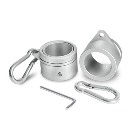 2stk Flagstang Ringe Flagstang Roterende Ringe SØLV