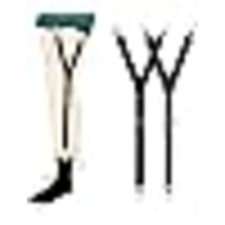 4 stk. Herre Skjorteholder Militær Justerbar Elastisk Strømpebåndsrem Skridsikre Klemmer