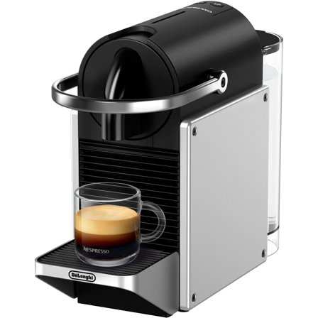 Delonghi Pixie kaffemaskin, sølv - Kjøp kaffemaskin hos Bakeren og Kokken
