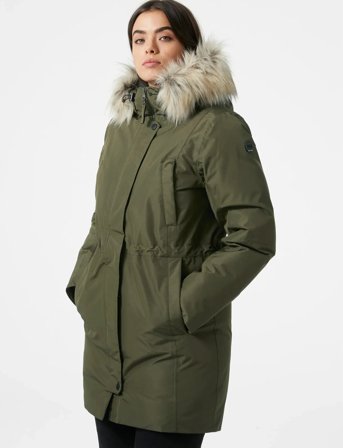 Helly Hansen W Senja Parka - Green - XS