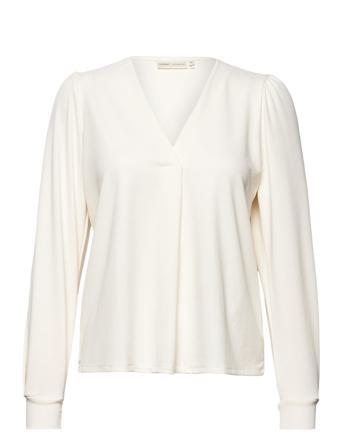 Minnieiw Blouse Bluse Langærmet Hvid InWear